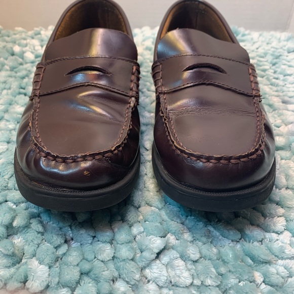 Sperry  Top Sider Colton Burgundy Penny Loafer Private School Uniform Preppy - Picture 12 of 15